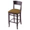 Holland Bar Stool Co 25" Counter Stool, Dark Cherry Finish, Canter Saddle Seat 316025DC012 - alternate 1